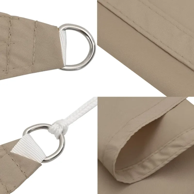 Uždanga nuo saulės, taupe, 2x4m, oksfordo audinys, stačiakampė