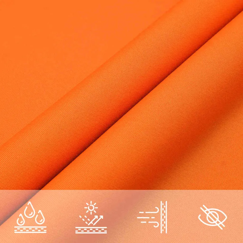 Uždanga nuo saulės, oranžinė, 2x3,5 m, oksfordo audinys