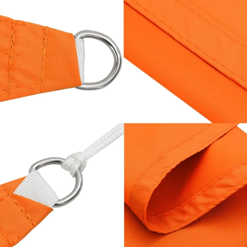 Uždanga nuo saulės, oranžinė,3x5m,oksfordo audinys, stačiakampė