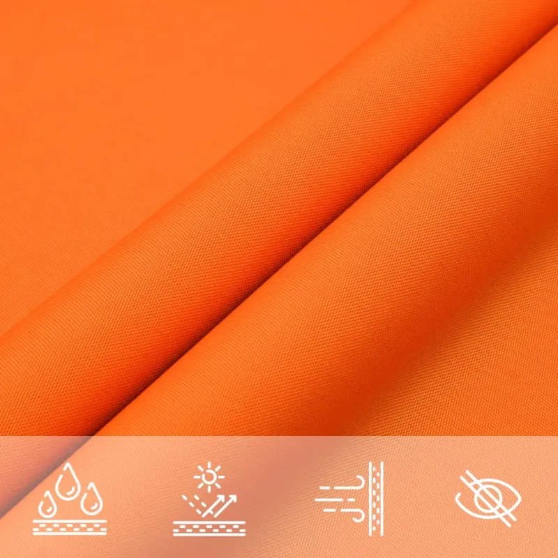 Uždanga nuo saulės, oranžinė,3x5m,oksfordo audinys, stačiakampė