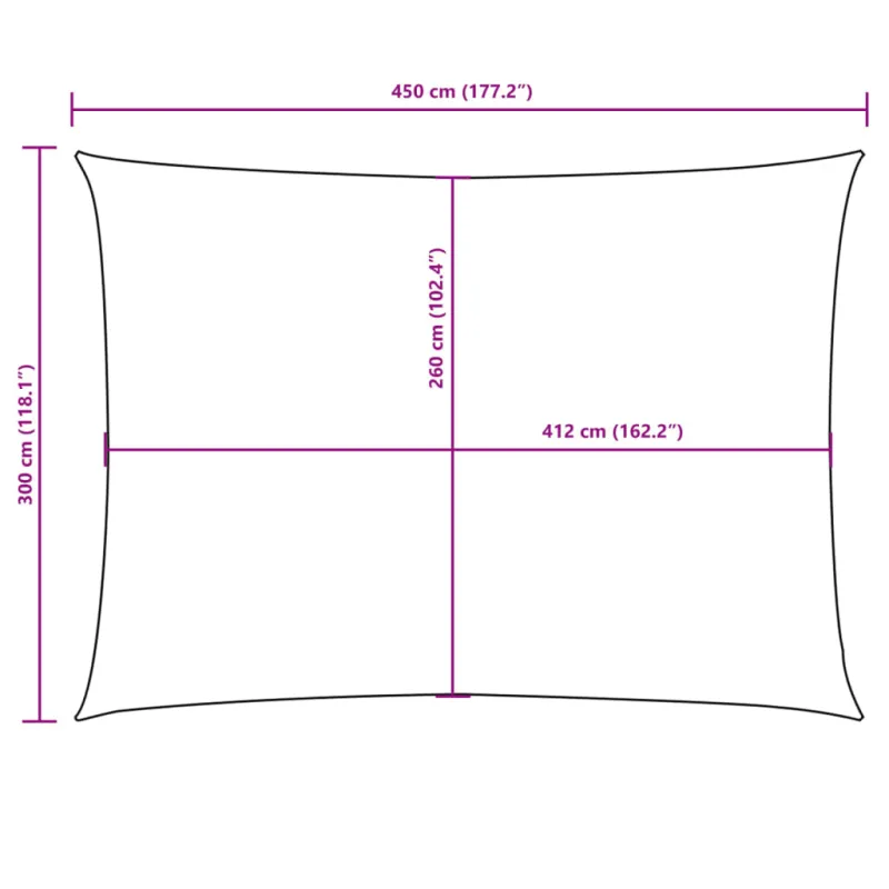 Uždanga nuo saulės, ruda, 3x4,5m, oksfordo audinys