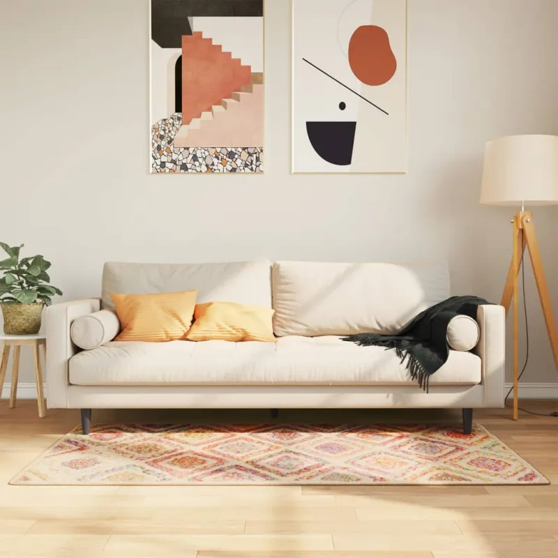 Kilimas, įvairių spalvų, 80x150cm, skalbiamas