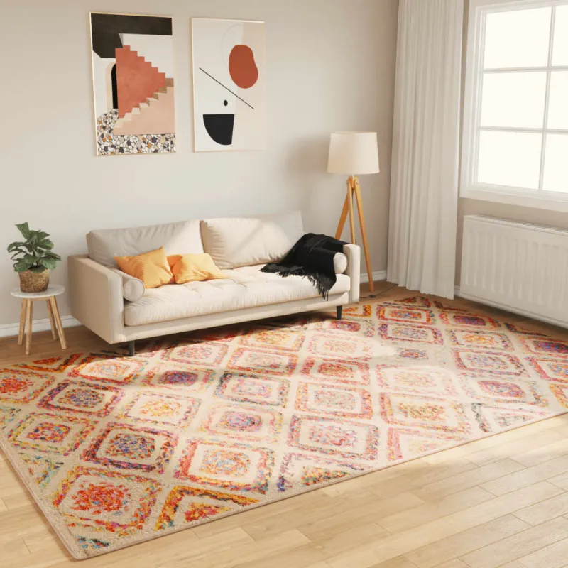 Kilimas, spalvotas, 190x300 cm, skalbiamas