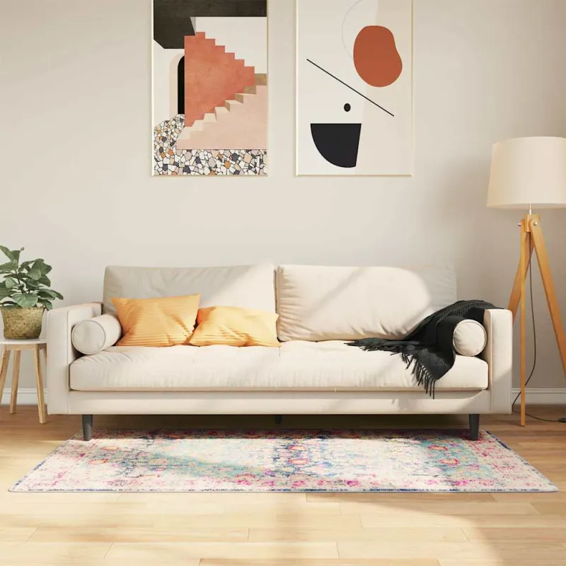 Kilimas, įvairių spalvų, 80x150cm, skalbiamas
