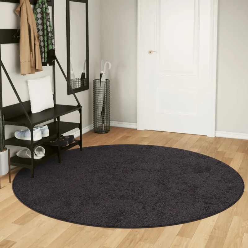 Kilimas, antracito spalvos, 200 cm, plaunamas
