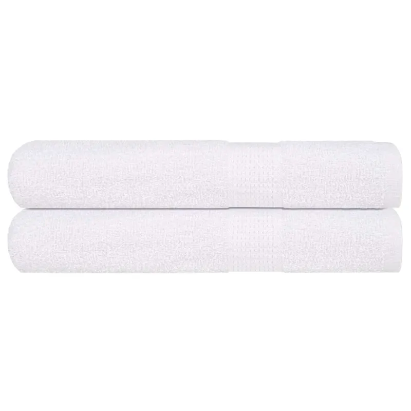 Rankšluosčiai, FROGN, 2 vnt., balti, 100x200 cm, 360 g/m²