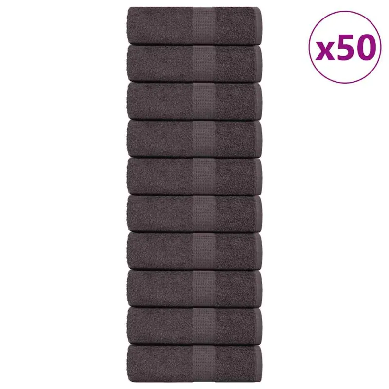 Rankšluosčiai, FROGN, 50 vnt., antracito spalvos, 30x30 cm, 360 g/m²