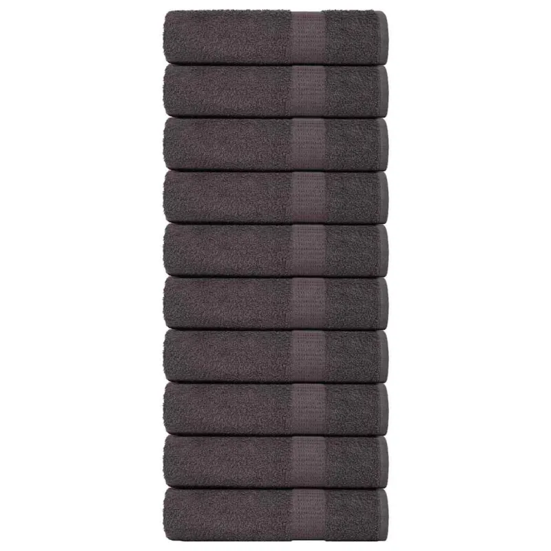 Rankšluosčiai, FROGN, 10 vnt., antracito spalvos, 50x100 cm, 360 g/m²