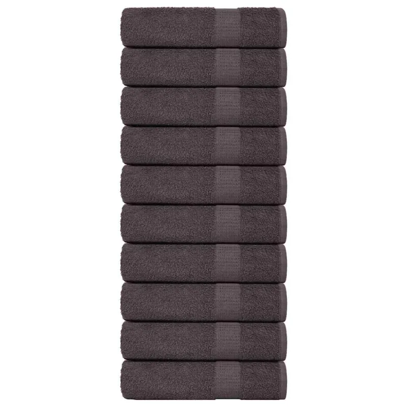 Rankšluosčiai, FROGN, 10 vnt., antracito spalvos, 100x150 cm, 360 g/m²
