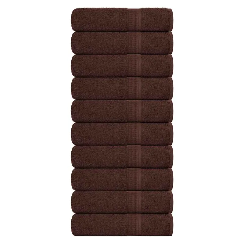 Rankšluosčiai, FROGN, 10 vnt., rudi, 100x150 cm, 360 g/m²
