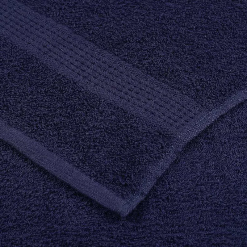 Pirties rankšluosčiai, FROGN, 2 vnt., tamsiai mėlyni, 80x200 cm, 360 g/m²