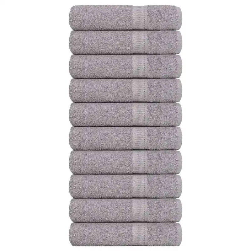 Rankšluosčiai, FROGN, 10 vnt., pilki, 50x100 cm, 360 g/m²