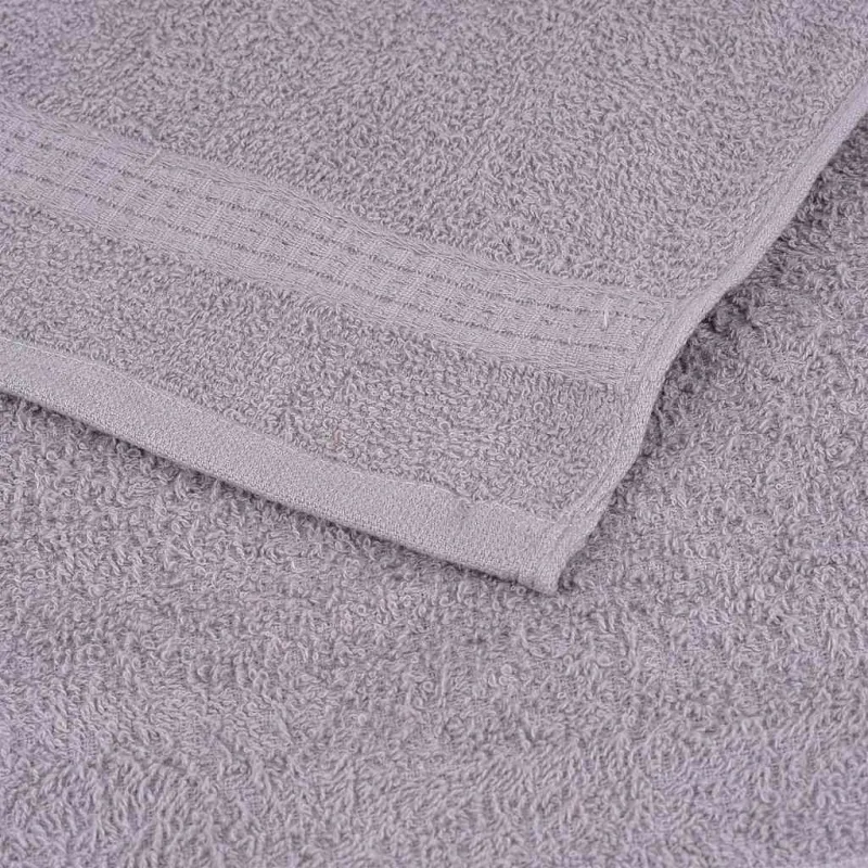 Dušo rankšluosčiai, FROGN, 4 vnt., pilki, 70x140 cm, 360 g/m²