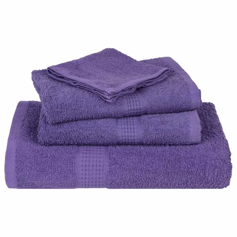 Dušo rankšluosčiai, FROGN, 2 vnt., violetiniai, 70x140 cm, 360 g/m²