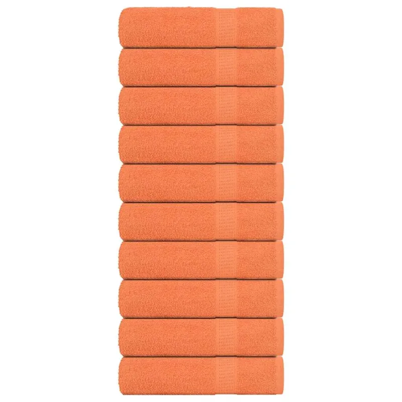 Rankšluosčiai, FROGN, 10 vnt., oranžiniai, 100x150 cm, 360 g/m²