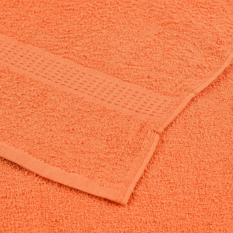 Pirties rankšluosčiai, FROGN, 4 vnt., oranžiniai, 80x200 cm, 360 g/m²