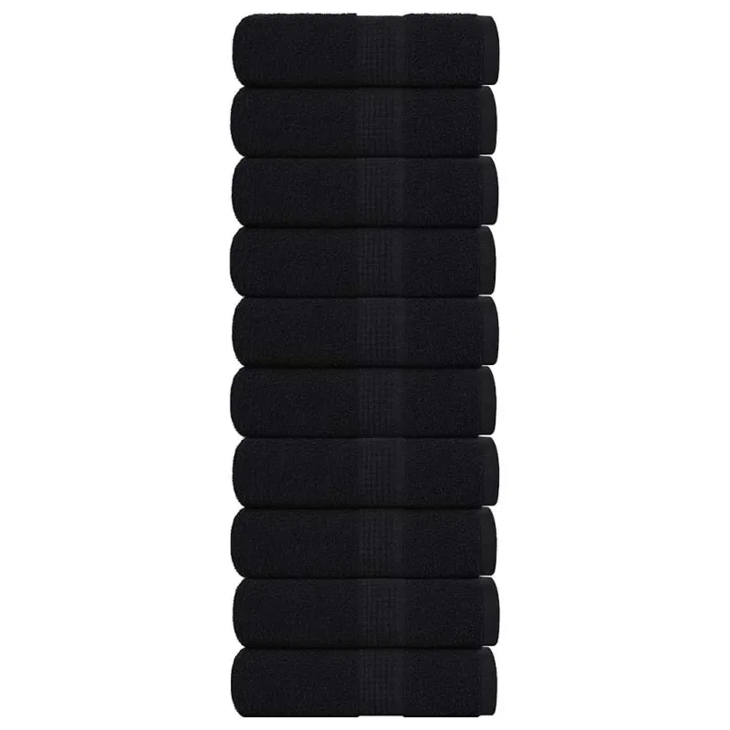 Rankšluosčiai, FROGN, 10 vnt., juodi, 30x30 cm, 360 g/m²