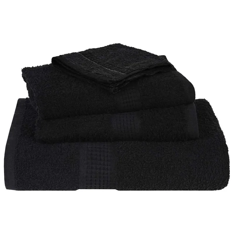 Rankšluosčiai, FROGN, 10 vnt., juodi, 30x30 cm, 360 g/m²