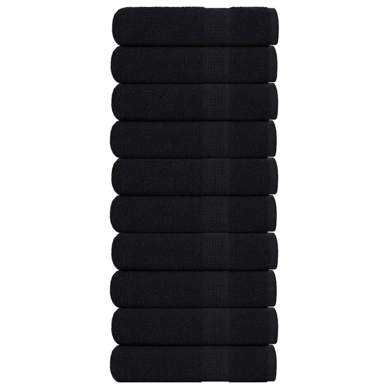 Rankšluosčiai, FROGN, 10 vnt., juodi, 50x100 cm, 360 g/m²