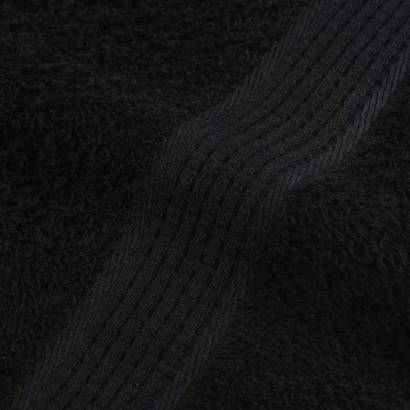 Pirties rankšluosčiai, FROGN, 2 vnt., juodi, 80x200 cm, 360 g/m²