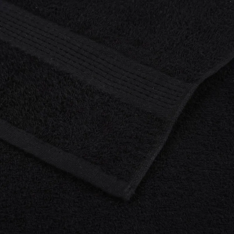 Pirties rankšluosčiai, FROGN, 4 vnt., juodi, 80x200 cm, 360 g/m²