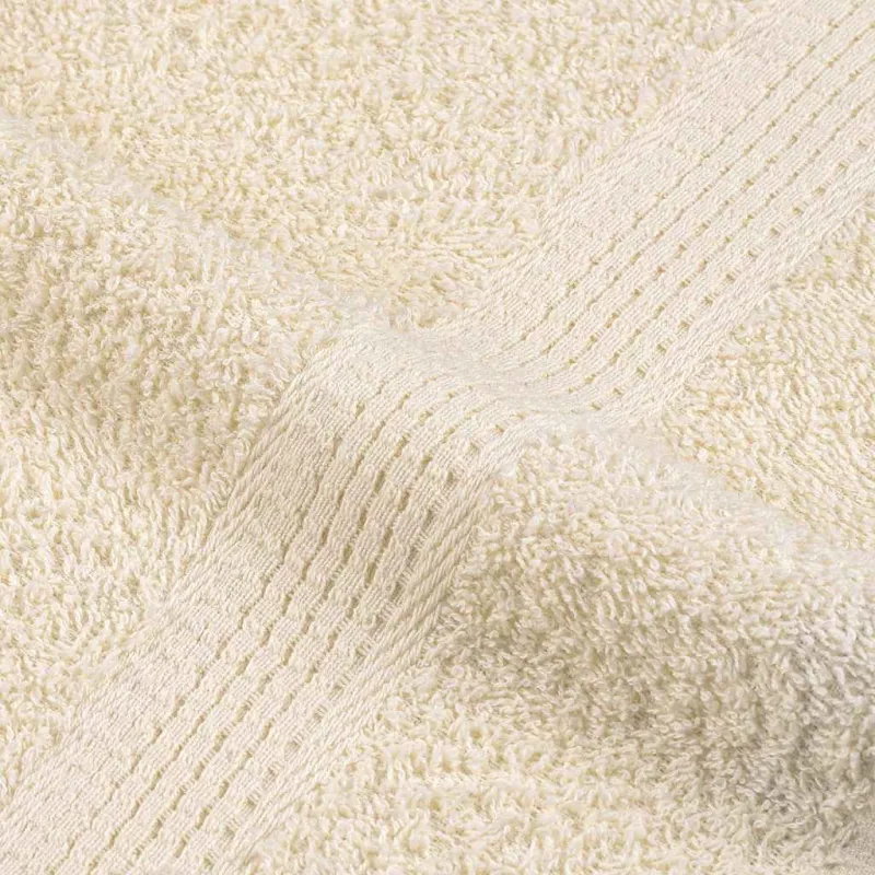 Pirties rankšluosčiai, FROGN, 4 vnt., kreminės spalvos, 80x200 cm, 360 g/m²