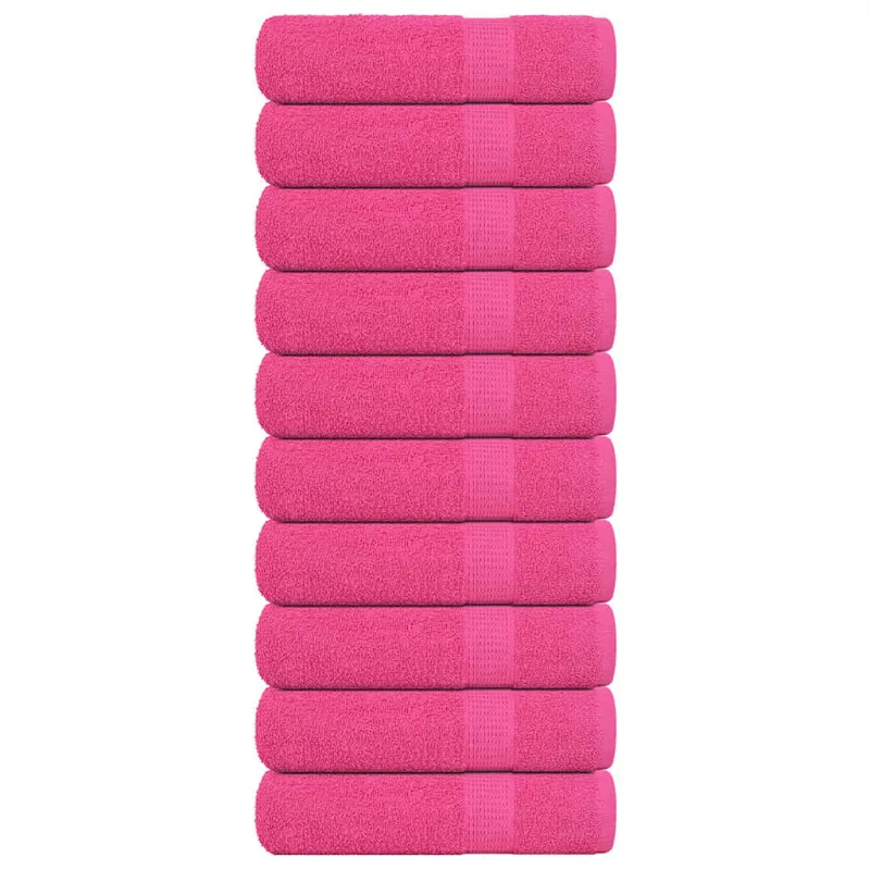 Rankšluosčiai, FROGN, 10 vnt., rožiniai, 100x150 cm, 360 g/m²