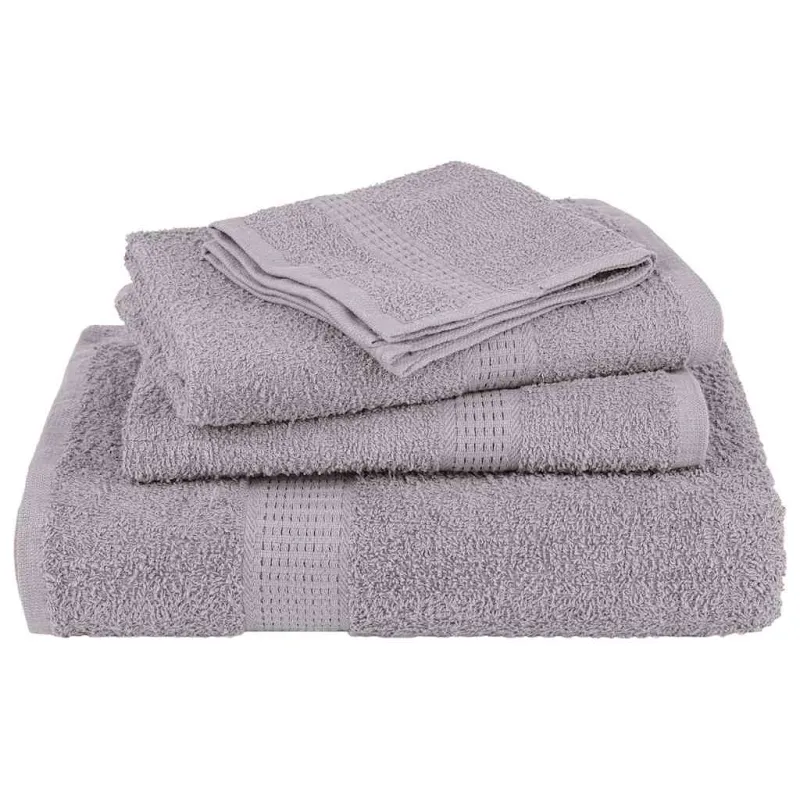 8 dalių rankšluosčių komplektas FROGN pilkas, 360 g/m²