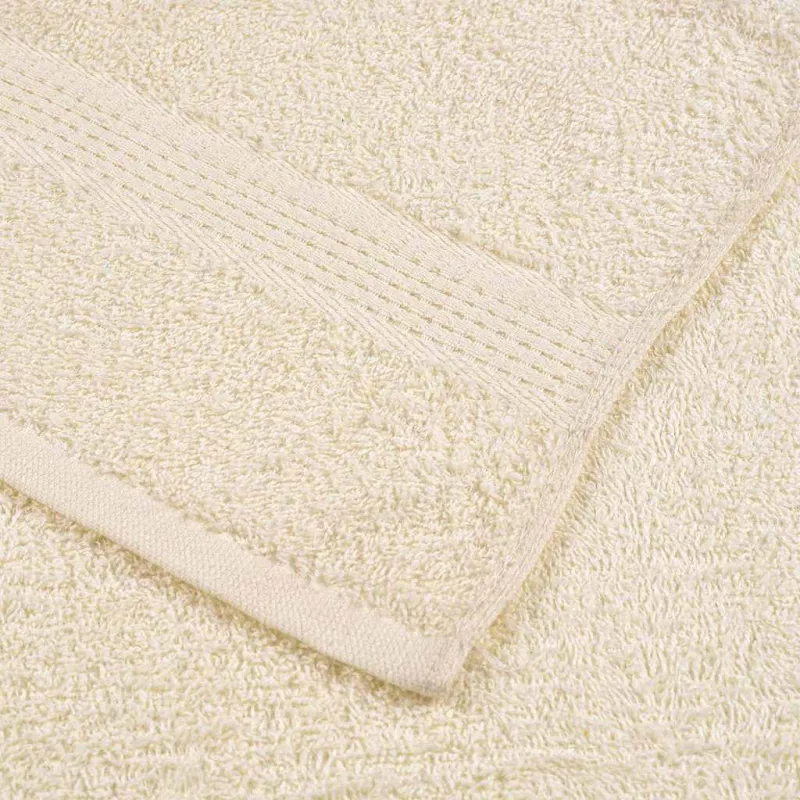 6 dalių rankšluosčių komplektas FROGN kreminės spalvos, 360 g/m²
