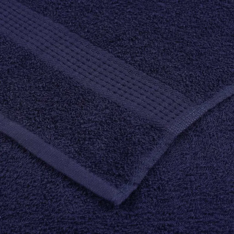 12 dalių rankšluosčių komplektas FROGN tamsiai mėlynas, 360 g/m²