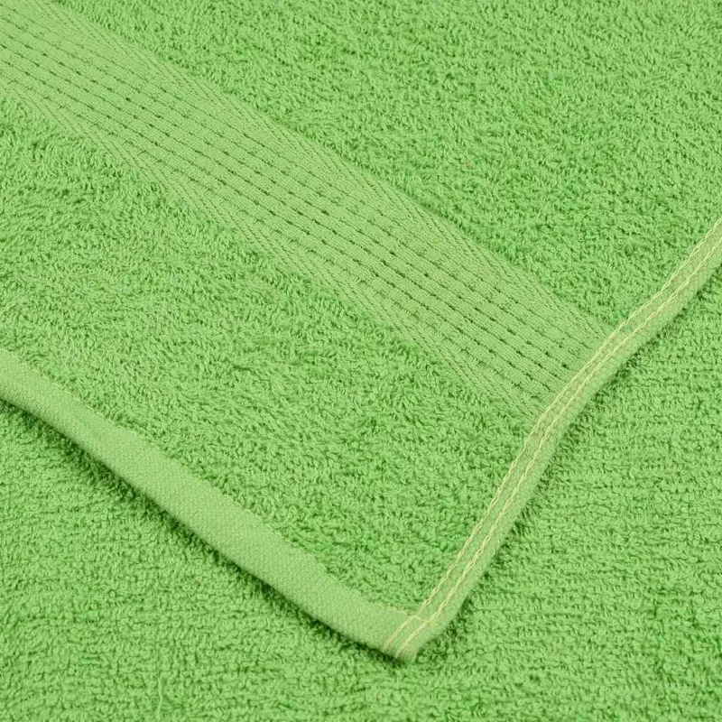 12 dalių rankšluosčių komplektas FROGN obuolių žalias, 360 g/m²