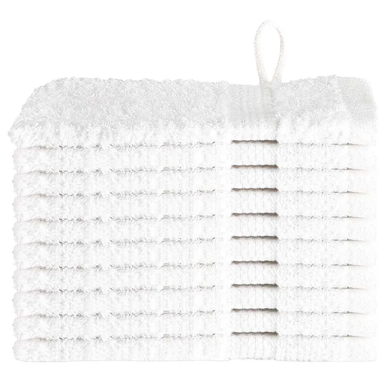 Svečių Rankšluostis SOLUND 10 pcs Balta 15 x 21 cm 550 gsm