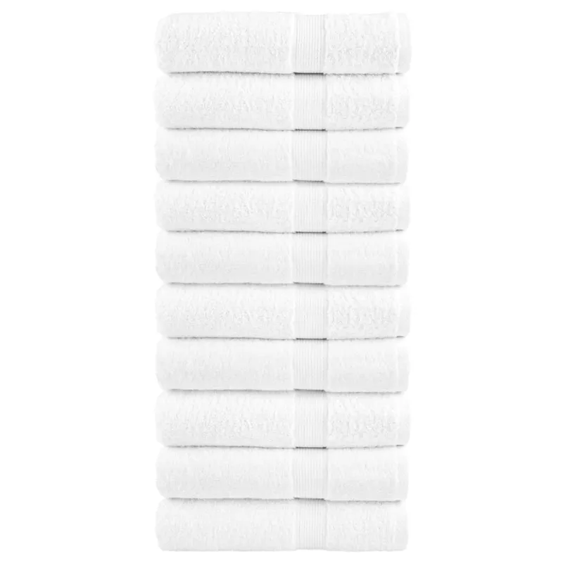 Rankšluosčiai rankoms, SOLUND, 10vnt., balti, 50x100cm, 600g/m²