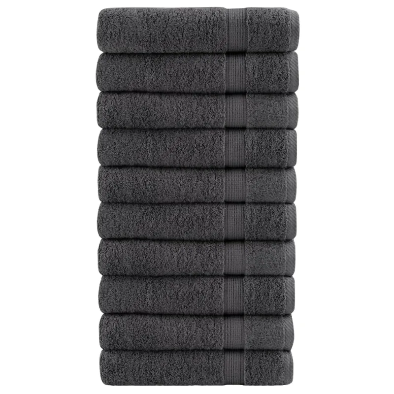 Rankšluosčiai rankoms, SOLUND, 10vnt. antracito 50x100cm 600g/m²