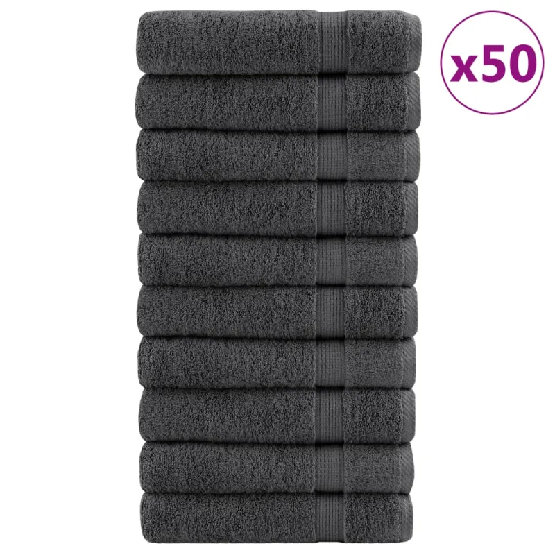 Rankšluosčiai rankoms, SOLUND, 50vnt. antracito 50x100cm 600g/m²