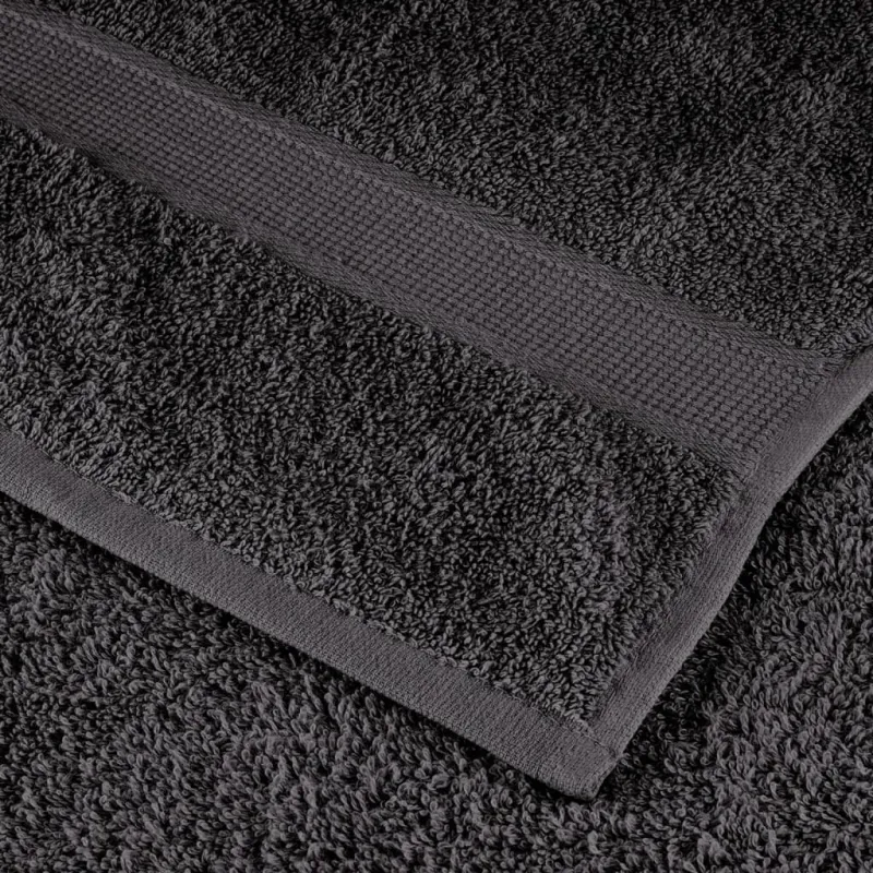Dušo rankšluosčiai, SOLUND, 10vnt., antracito, 70x140cm, 600g/m²