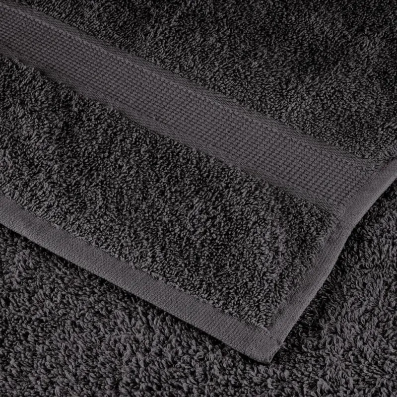 Vonios rankšluosčiai, SOLUND, 25vnt. antracito 100x150cm 600g/m²