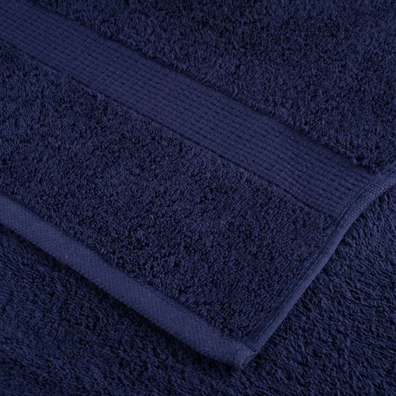 Rankšluosčiai, SOLUND, 4vnt., tamsiai mėlyni, 100x200cm, 600g/m²