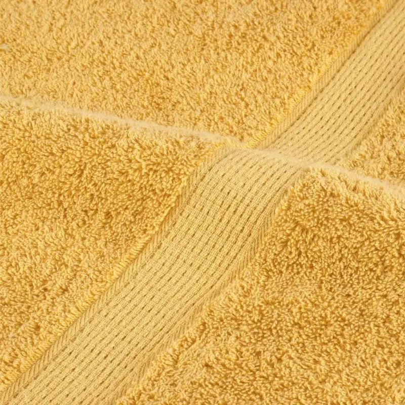 Rankšluosčiai, SOLUND, 4vnt., auksiniai, 100x200cm, 600g/m²