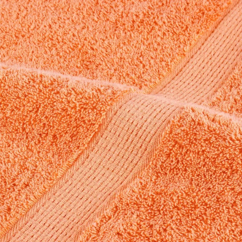 Pirties rankšluosčiai SOLUND, 4vnt. oranžiniai 80x200cm 600g/m²