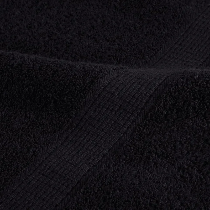 Rankšluosčiai SOLUND, 4vnt., juodi, 100x200cm, 600g/m²
