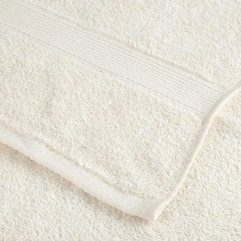 Svečių Rankšluostis SOLUND 10 pcs Kreminė 15 x 21 cm 550 gsm