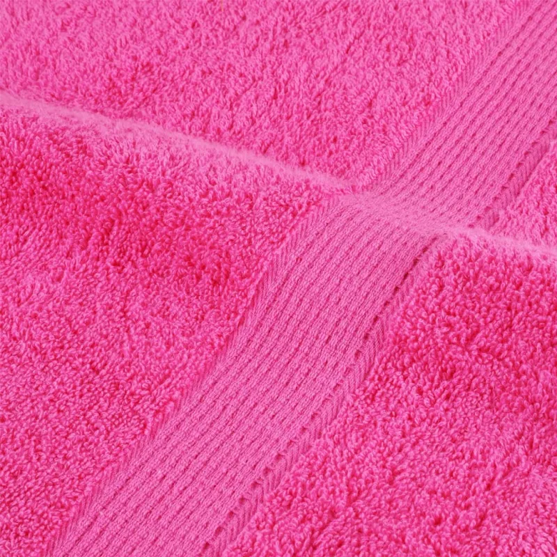 Rankšluosčiai SOLUND, 2vnt., rožiniai, 100x200cm, 600g/m²