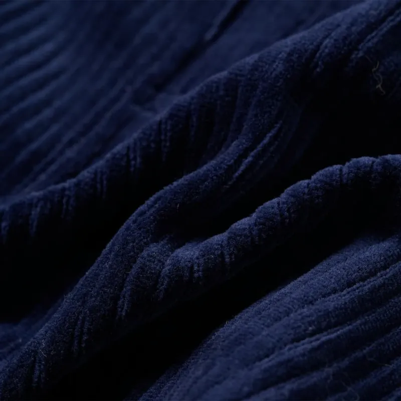 Vaikiškas kombinezonas-suknelė, tamsiai mėlynas, velvetas, 104 dydžio