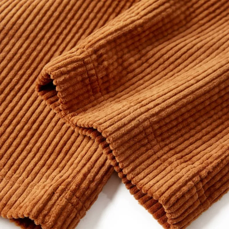 Vaikiškos kelnės, smėlio spalvos, velvetas, 104 dydžio