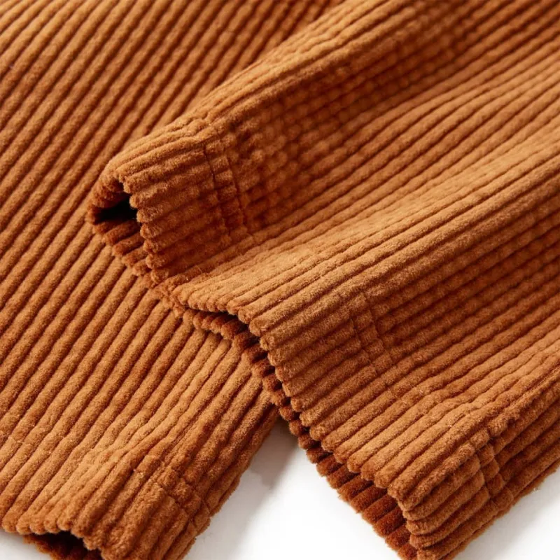 Vaikiškos kelnės, smėlio spalvos, velvetas, 116 dydžio