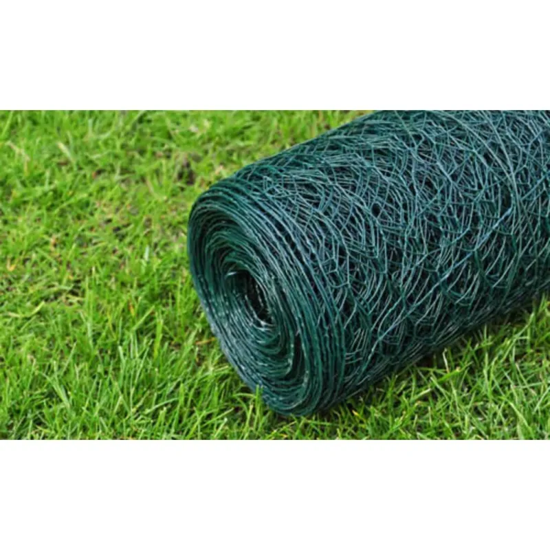 Vielos tinklas, žalias, 25x0,75m, dengtas PVC danga