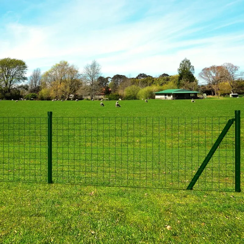 Euro tvora, žalios spalvos, 10x1,0m, plienas