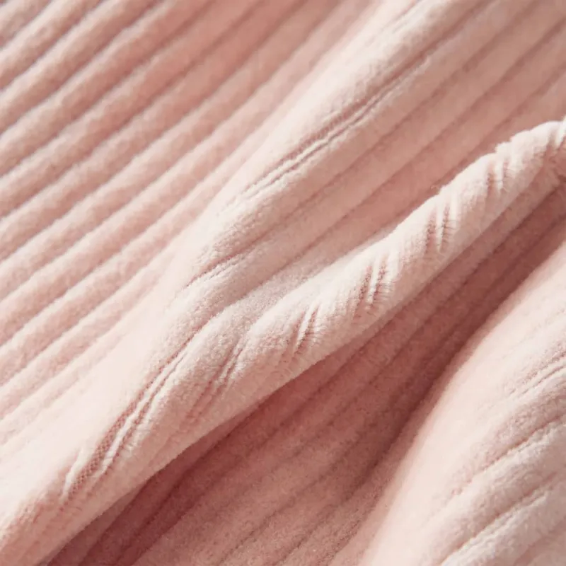Vaikiškos kelnės, šviesiai rožinės spalvos, velvetas, 128 dydžio