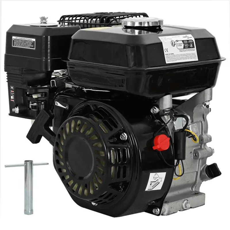 Benzininis variklis, juodas, 6,5 HP, 4,8 kW